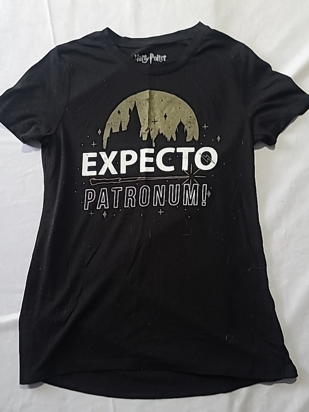 Warner Bros. Black Harry Potter Logo Tee